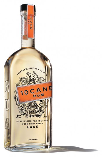 10 Cane Rum bottle